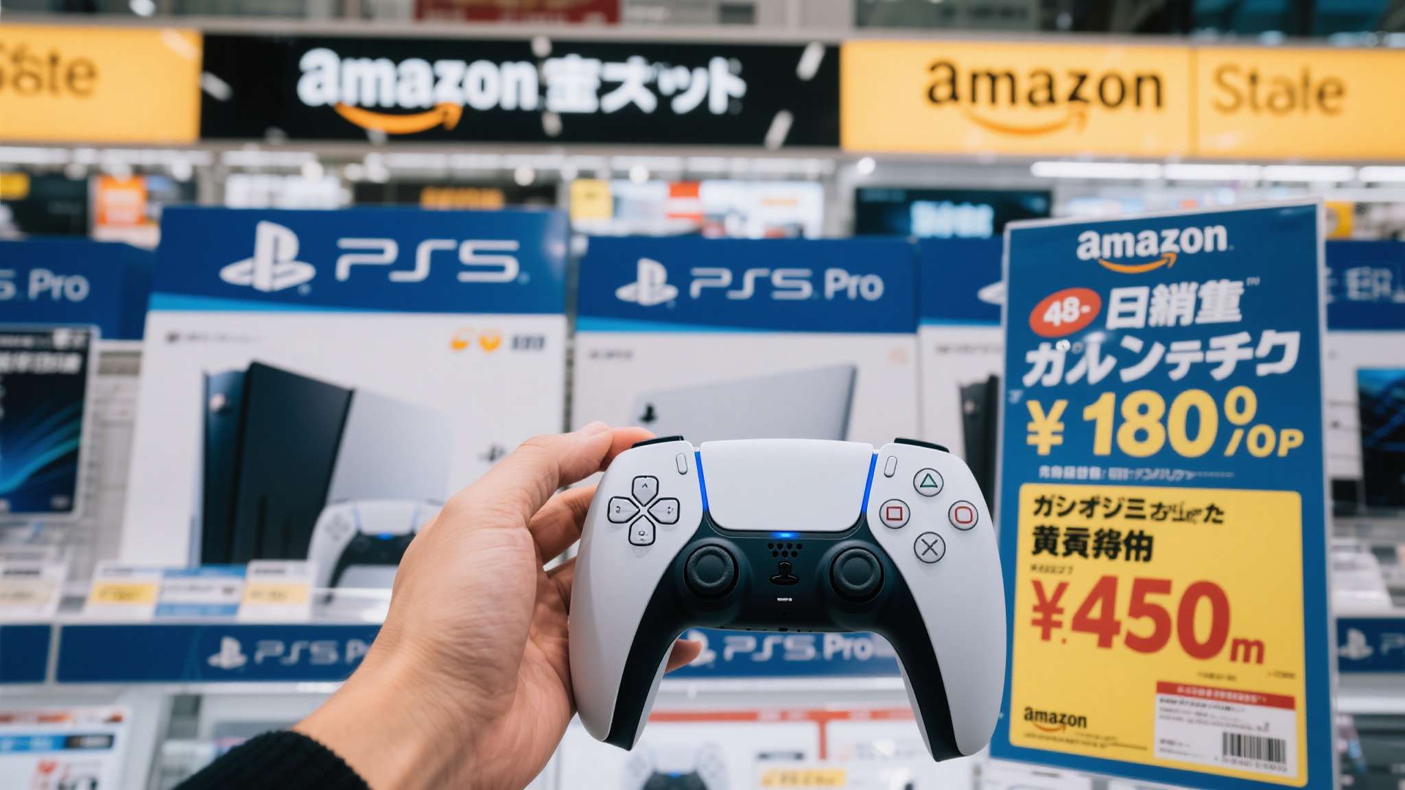 ps5pro日版机大降价 以日本市场为例,东京多家电器零售商反映,PS5 Pro的单日销售量在消息发布后的